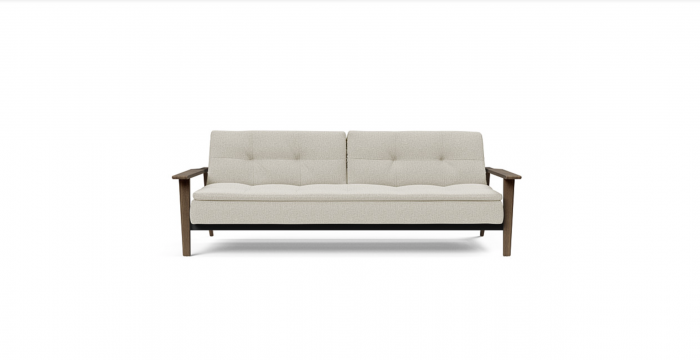 Dublexo Frej  Sofa Bed With Smoked Oak Arm Rest Innovation Living [3]