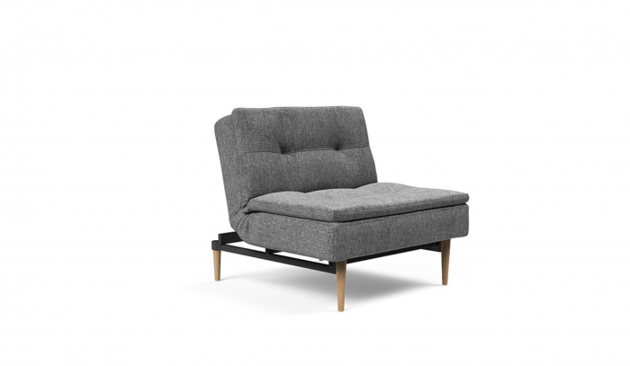 Dublexo Styletto Sofa Bed With Lacquered Oak Legs Innovation Living [8]
