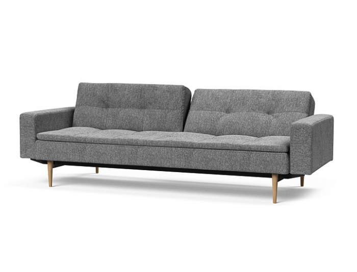 Dublexo Styletto Sofa Bed With Upholstered Arms Innovation Living [4]