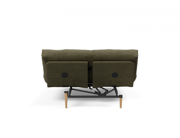 Canapea extensibila Colpus cu picioare din stejar, Innovation Living Danemarca. Design [6]