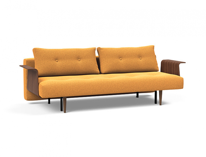 Canapea extensibila Recast Plus Dark cu brațe, Innovation Living Danemarca. Design [2]