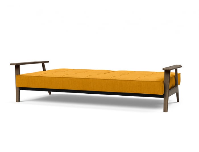 Splitback Frej Sofa Bed With Smoked Oak Arm Rest Innovation Living [3]