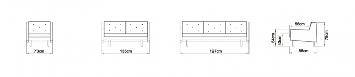 HOLME Sofa Kragelund  Denmark - scandinavian design [9]