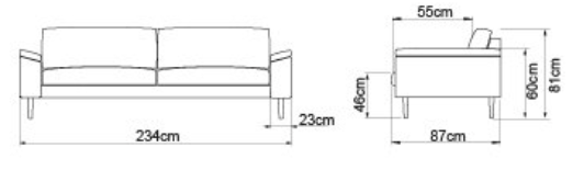NABBE Sofa Kragelund  Denmark - scandinavian design [7]