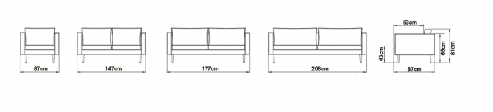 OBLING Sofa Kragelund  Denmark - scandinavian design [10]