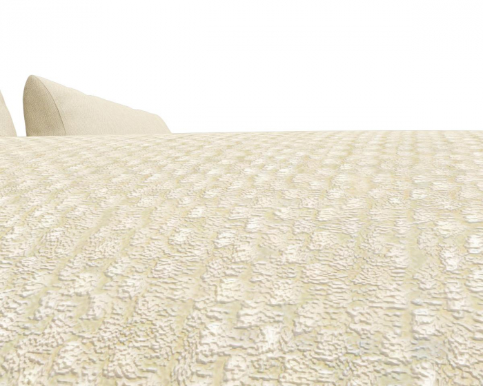 Canapea Sava 2,5 locuri 208x94cm picioare metalice negre Flexlux Textil Copparo Sandy Beige 1460 [4]