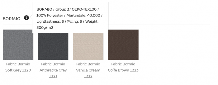 Coltar Lucera 353 x 231 x 171 cm [20]