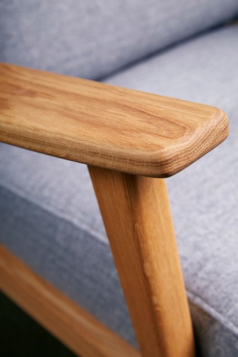 Arona Chair 83x75x80cm solid wood structura with fabric upholstery Group 1 Firenze 0152 Cashmere Blue [6]