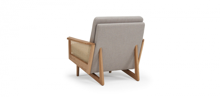 Armchair Egsmark Cane Webbing Kragelund Denmark - scandinavian design [4]