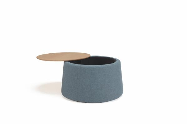 Storage Table Ø70 Oak Veneer, Innovation Living Danemarca. Design [2]