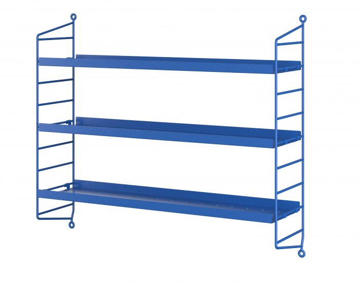 Mobilier Pocket Metal 60x50x15 cm. Structură metalică lăcuită - String Furniture [2]