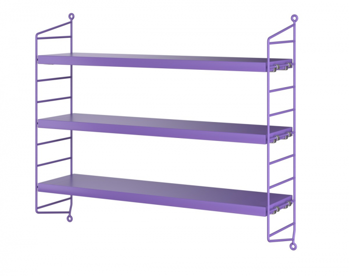 String Pocket 60x50x15 cm. Lacquered and coated steel- String Furniture [2]