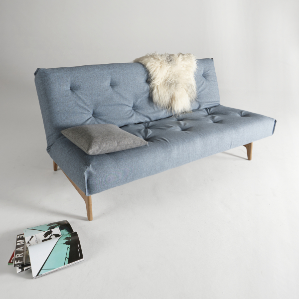 Canapea Extenisbila Aslak cu saltea clasica și husa fixa Nordic 140x200cm Innovation living [18]