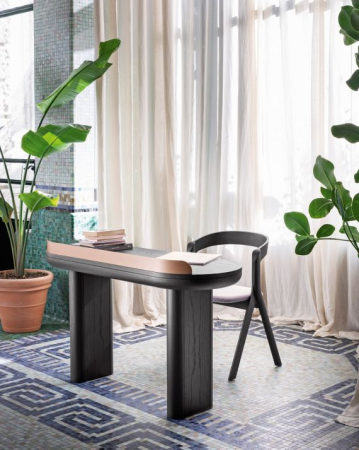 Biblioteci - Birou/Masă Jumbo Black Ash Miniforms