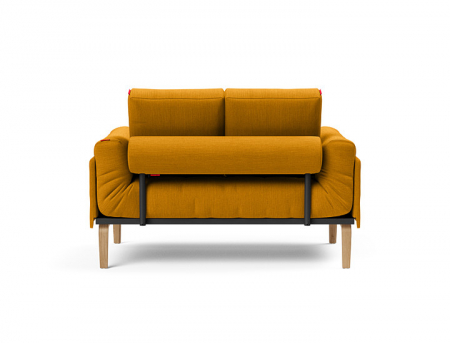 Rollo Sofa Bed Bow Legs Lacquered Oak, from Innovation Living Denmark [4]