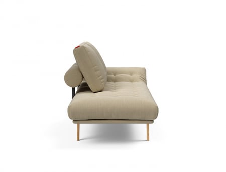 Rollo Spring Sofa Bed Bow Legs Lacquered Oak, from Innovation Living Denmark [3]