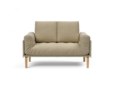 Rollo Spring Sofa Bed Bow Legs Lacquered Oak, from Innovation Living Denmark [6]