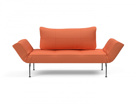 Zeal Sofa Bed Matt Black Steel Legs, from Innovation Living [1]