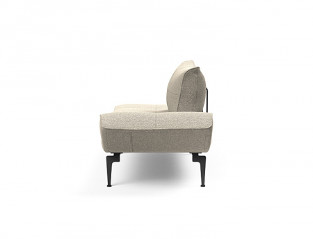 Canapea extensibila Zeal picioare Metal Negru Mat, Innovation Living Danemarca [4]