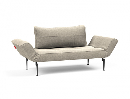 Innovation Living - Canapea extensibila Zeal picioare Metal Negru Mat, Innovation Living Danemarca