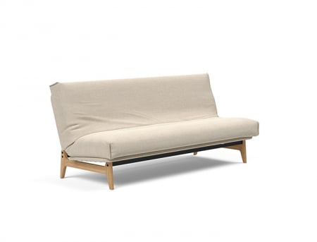 Innovation Living - Canapea extensibila Aslak 120, cu picioare stejar, Innovation Living Danemarca. Design