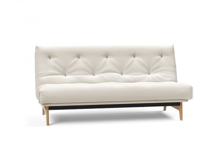 Innovation Living - Canapea extensibila Aslak cu picioare din stejar, Innovation Living Danemarca. Design