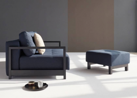Bifrost Deluxe Excess Lounger Sofa Bed with Arms and Ottoman Innovation Living [1]