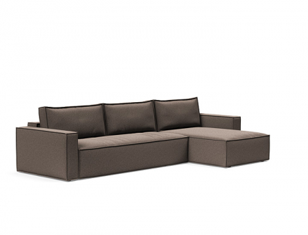 Innovation Living - Canapea extensibila Newilla  Lounger cu brațe tapițate Innovation Living