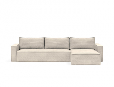 Innovation Living - Canapea extensibila Newilla  Lounger cu brațe tapițate Innovation Living