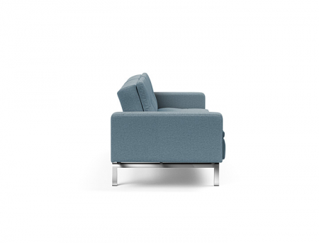 Dublexo Chrome Sofa Bed with Arms and Legs in Chromed Steel Innovation Living [4]