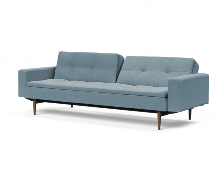 Dublexo Styletto Sofa Bed With Upholstered Arms Innovation Living [2]