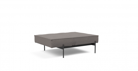 Fotoliu Extensibil Lauge cu Picioare Metalice Negre Innovation Living [4]