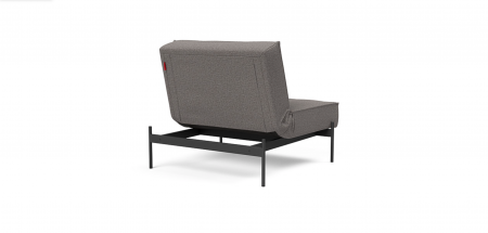 Fotoliu Extensibil Lauge cu Picioare Metalice Negre Innovation Living [3]