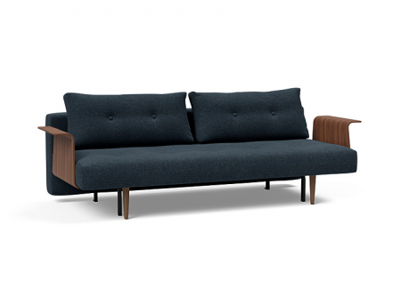 Canapea extensibila Recast Plus Dark cu brațe, Innovation Living Danemarca. Design [5]