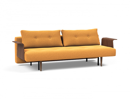 Canapea extensibila Recast Plus Dark cu brațe, Innovation Living Danemarca. Design [1]