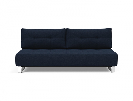 Supremax Deluxe Excess Lounger Sofa Bed Legs in Chrome Steel Innovation Living [2]