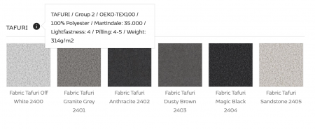 Coltar Lucera 353 x 231 x 171 cm [35]