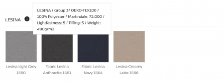 Coltar Lucera 353 x 231 x 171 cm [25]