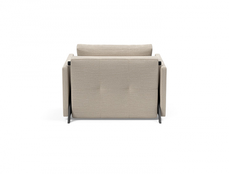 Cubed Chair With Arms With Matt Black Steel  Innovation Living [3]