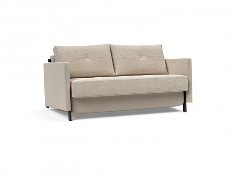 Cubed Chair With Arms With Matt Black Steel  Innovation Living [6]