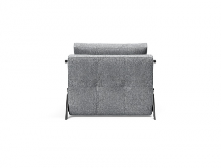 Cubed Chrome Chair with legs in chromed steel Innovation Living [4]