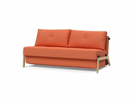 Cubed Wood Chair with legs in lacquered oak Innovation Living [6]