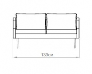 Kragelund 2 seater sofa HUSUM [5]