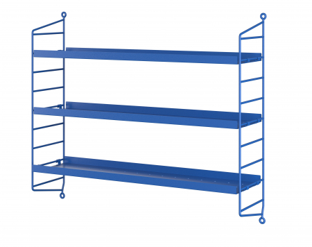 Mobilier Pocket Metal 60x50x15 cm. Structură metalică lăcuită - String Furniture [1]
