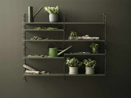 Mobilier - Mobilier Pocket 60x50x15 cm. Structură metalică lăcuită - String Furniture