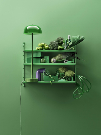Mobilier - Mobilier Pocket 60x50x15 cm. Structură metalică lăcuită - String Furniture