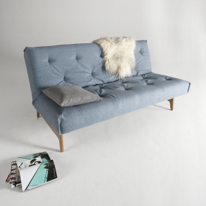 Canapea Extenisbila Aslak cu saltea clasica și husa fixa Nordic 140x200cm Innovation living [17]
