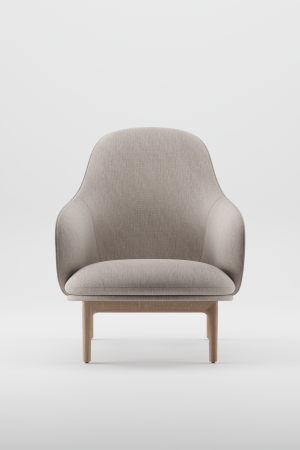 Mela Lounge High Bar Chair Artisan [2]