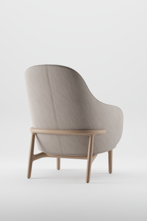 Mela Lounge High Bar Chair Artisan [3]
