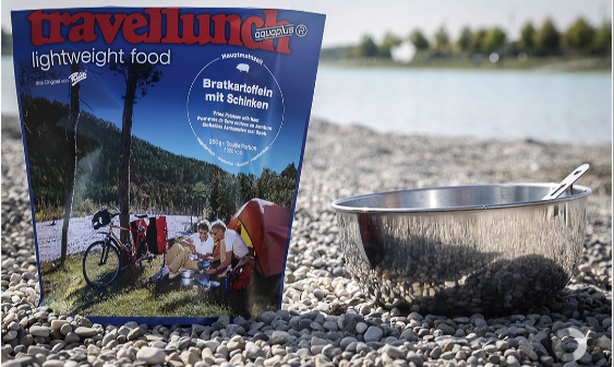 Aliment instant Travellunch Rice with Beef and Pepper sauce 50249E 250g [3]